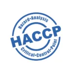 HACCP Logo | CSN Pharma certification. The logo is blue in color and spelled as HACCP